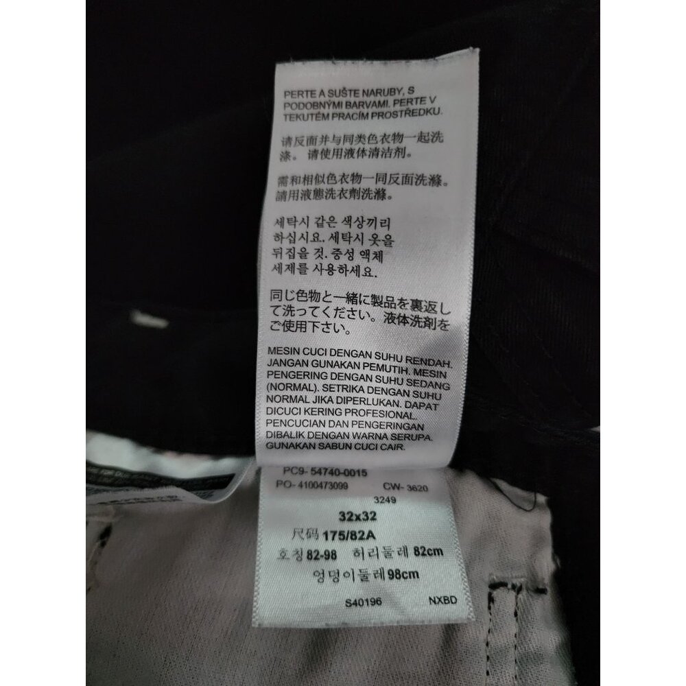 Levi Strauss & Co. Men's Black Utility Outdoor Hiking Casual Shorts Size W32 L32 - Picture 4 of 8